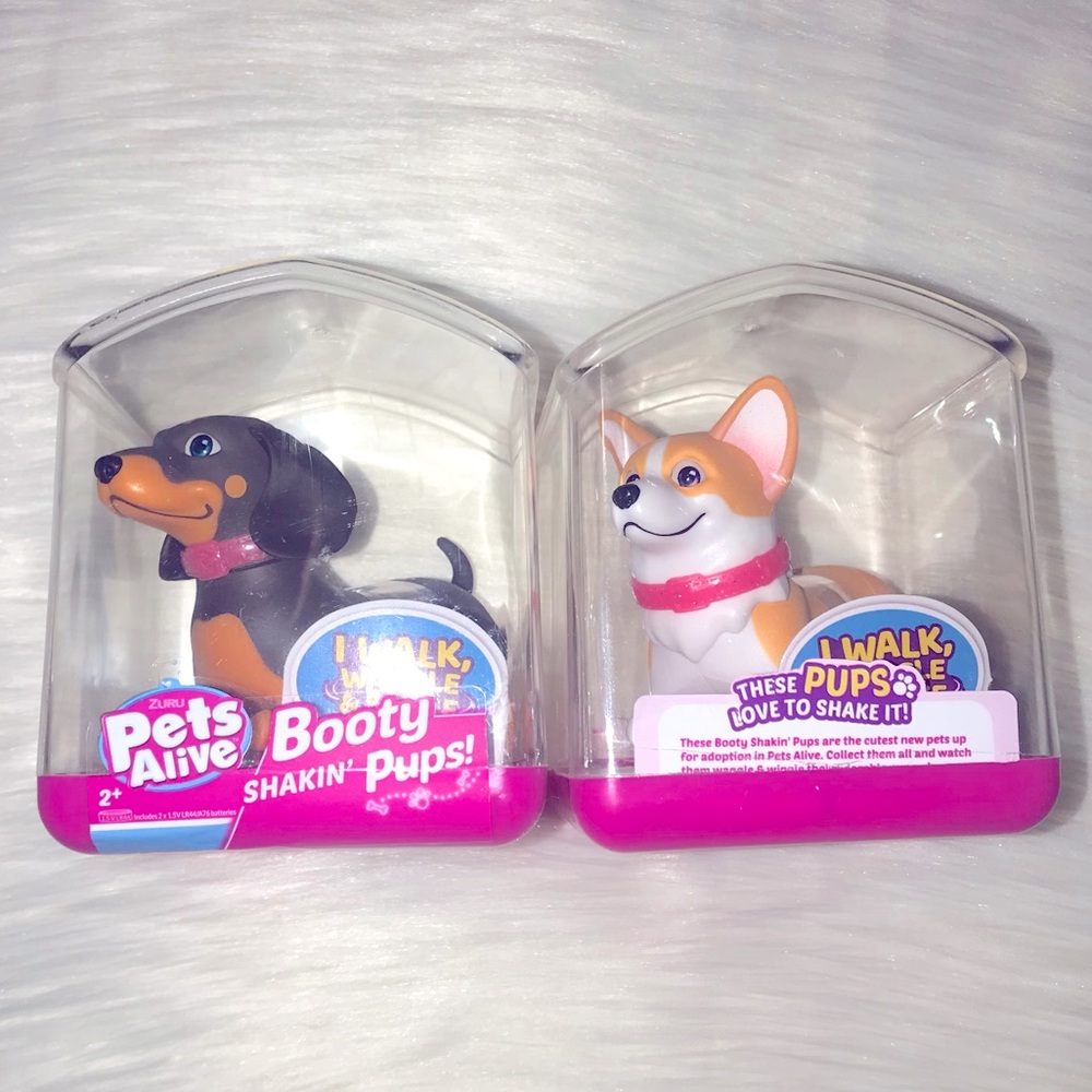 New PA Booty Shakin' Pups Toy Set